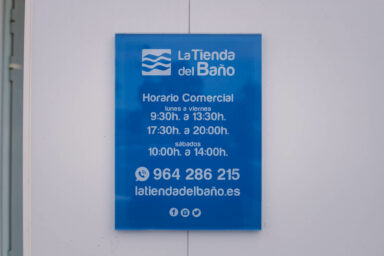 acceso la tienda del baño